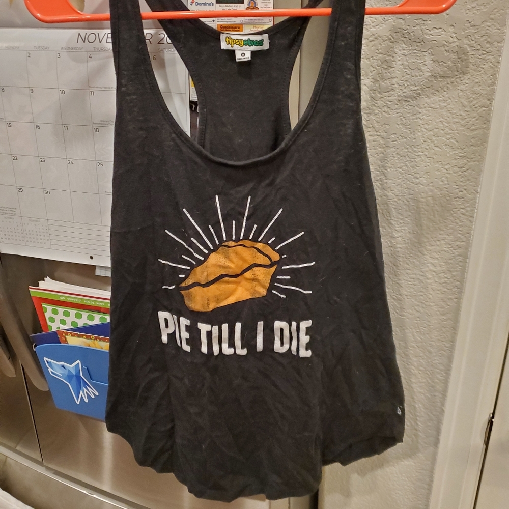 Thanksgiving tank top, medium